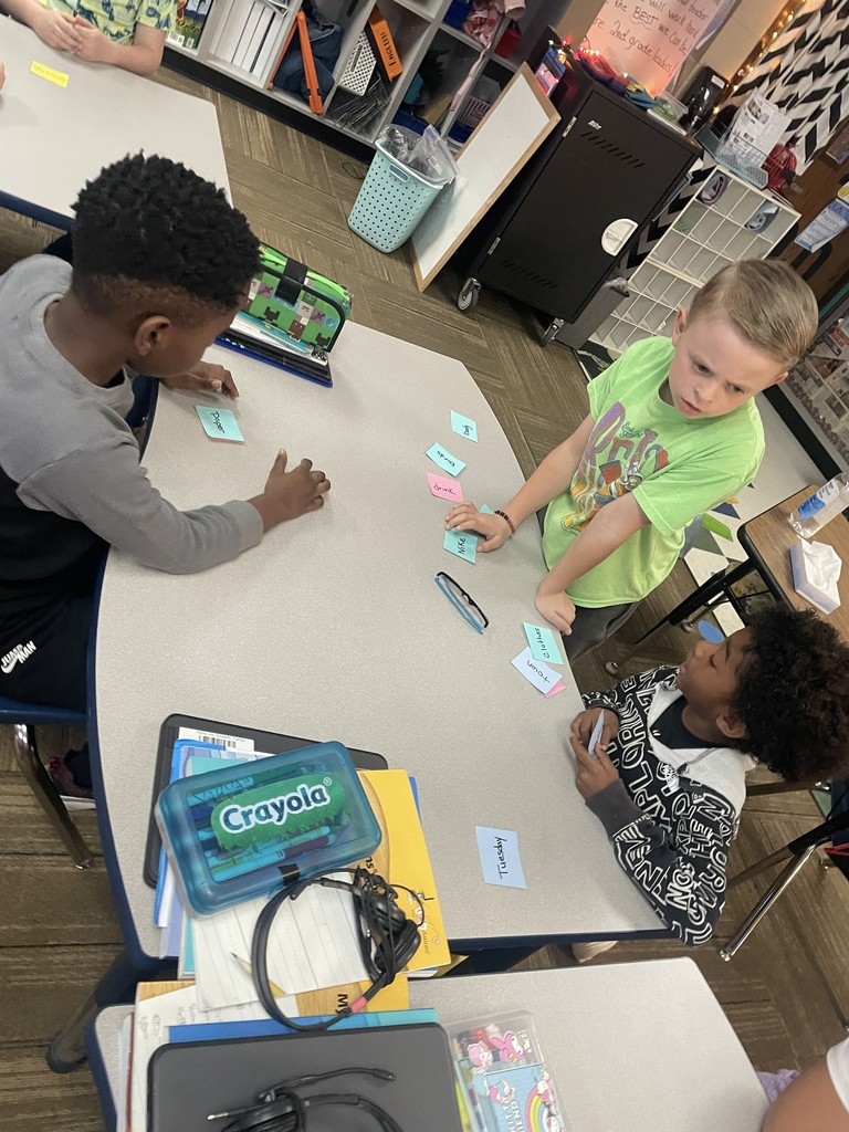 2nd grade used communication and team building for this activity.