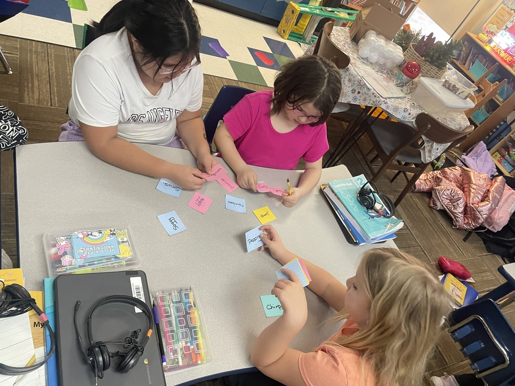 2nd grade used communication and team building for this activity.