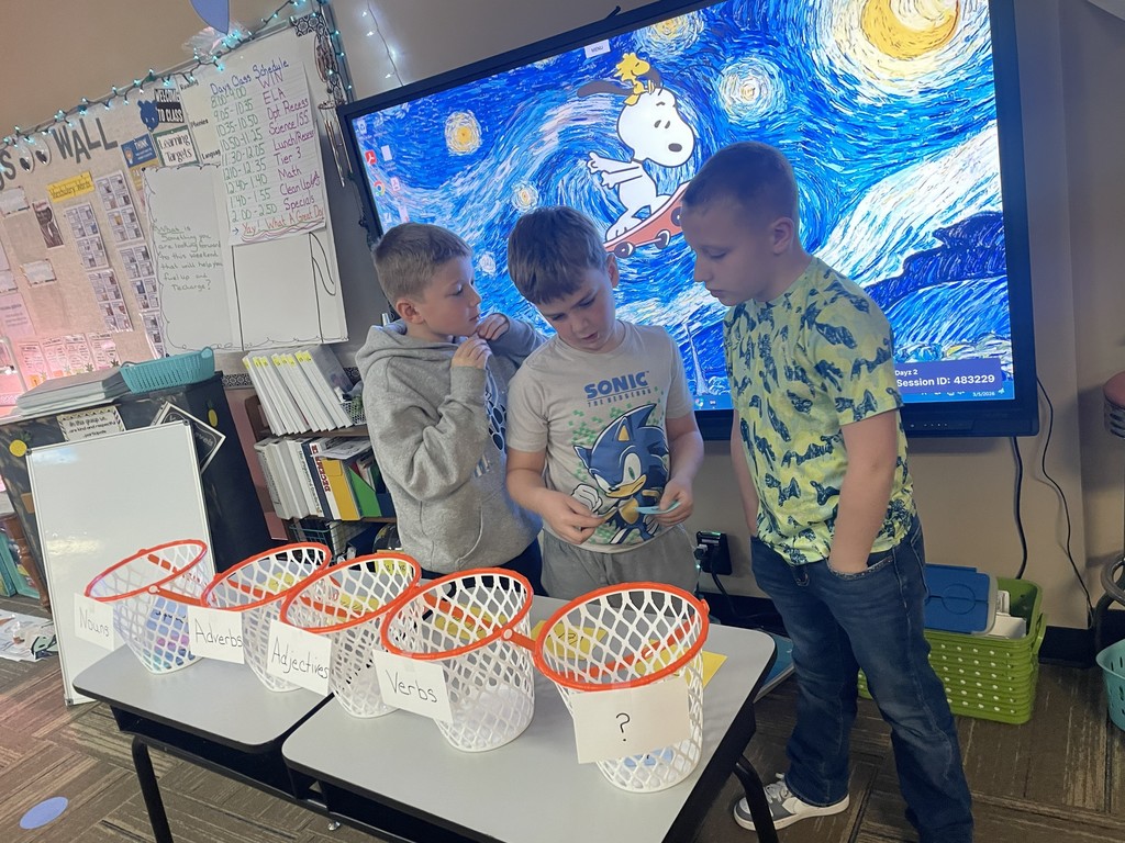 2nd grade used communication and team building for this activity.