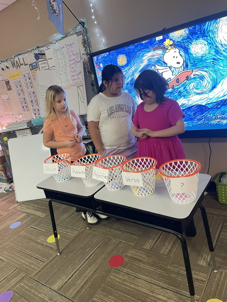 2nd grade used communication and team building for this activity.