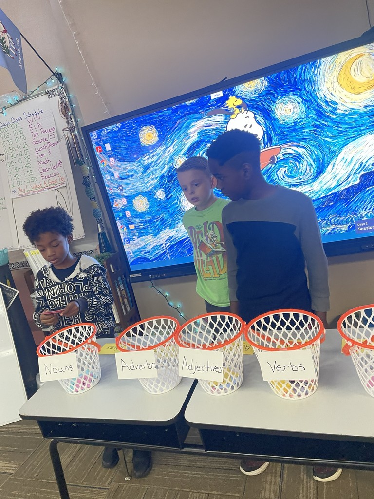 2nd grade used communication and team building for this activity.