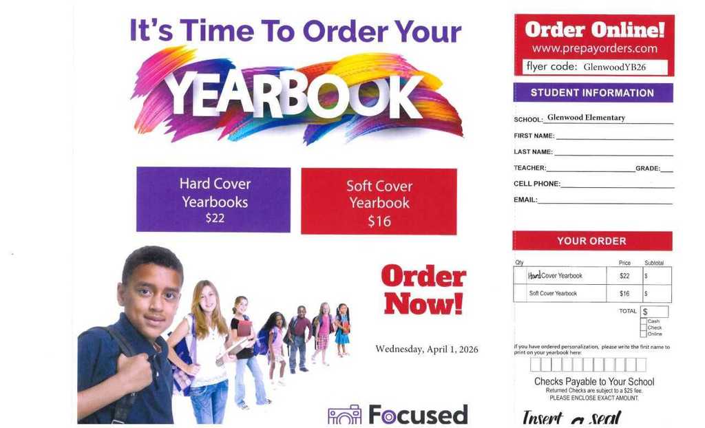 Yearbook Order Form