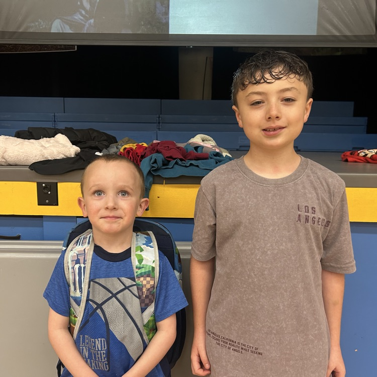 Thanks to Kaiser and Billy for your TOP SALES during our chocolate bar sales.