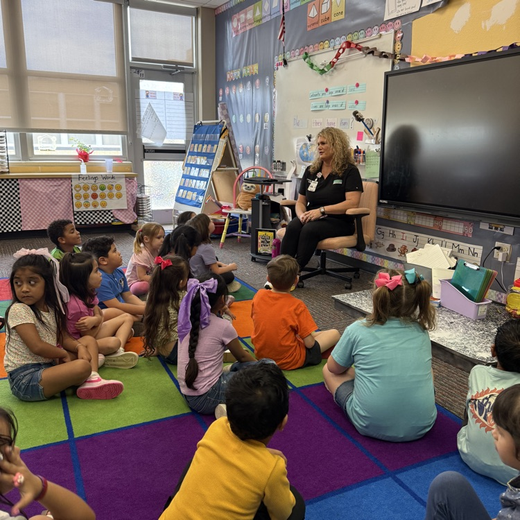 Lindsay Garinger, nurse practitioner,  came to talk about her job and how she uses math. She gave our Lions BIG IDEAS!