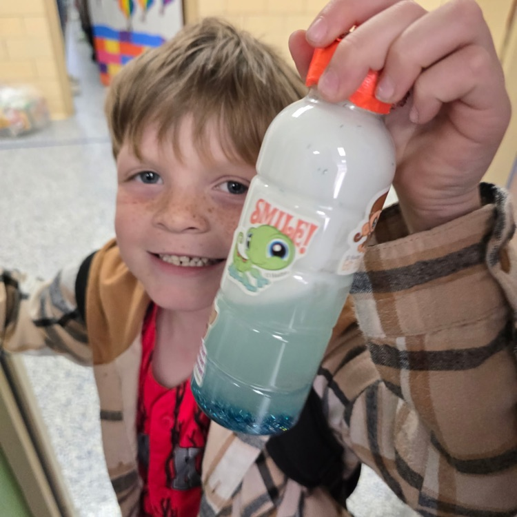 Firsties create tornadoes to finish their study of wind.💛🦁💙