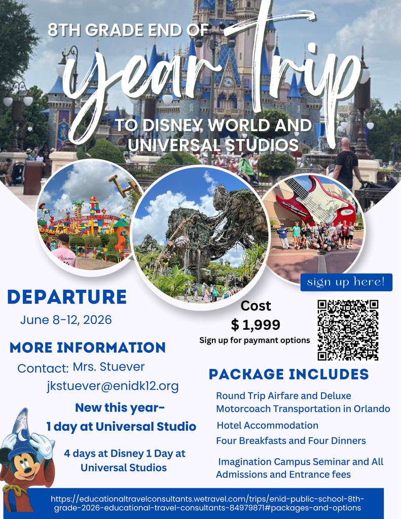 Disney trip for 8th grade 