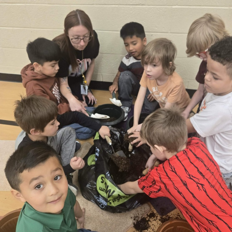 So much life happening around Monroe! Students have been watching chicks hatch and planting in our garden.