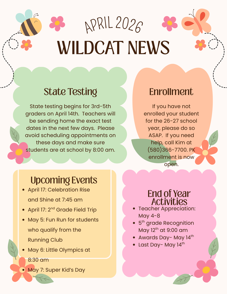 April 6-10 Garfield News
