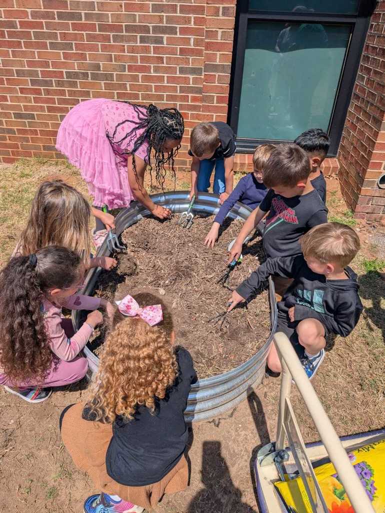 1st grade planting 