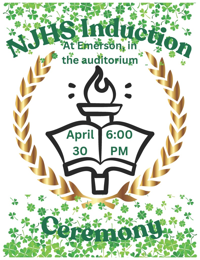 NJHS Induction April 30 @ 6:00