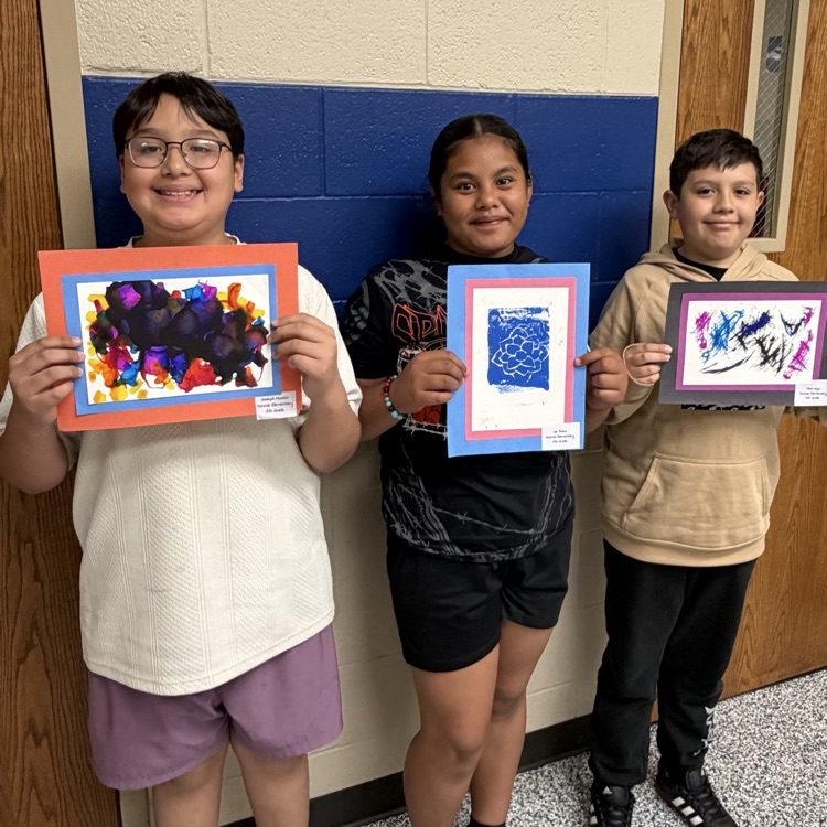 EPS Elementary Art Show participants 💙🦁