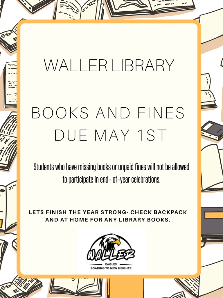 books and fine Due