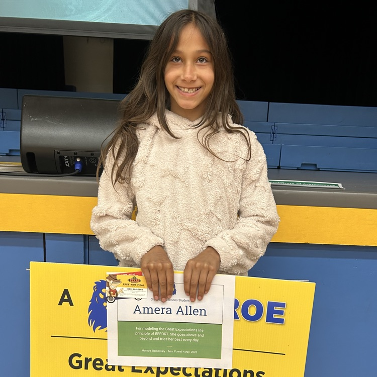 GE Showcase...honoring students and staff who have displayed the following Life Principles-attitude, perseverance, integrity, kindness, and responsibility. 💙🦁💛