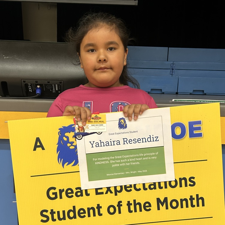 GE Showcase...honoring students and staff who have displayed the following Life Principles-attitude, perseverance, integrity, kindness, and responsibility. 💙🦁💛
