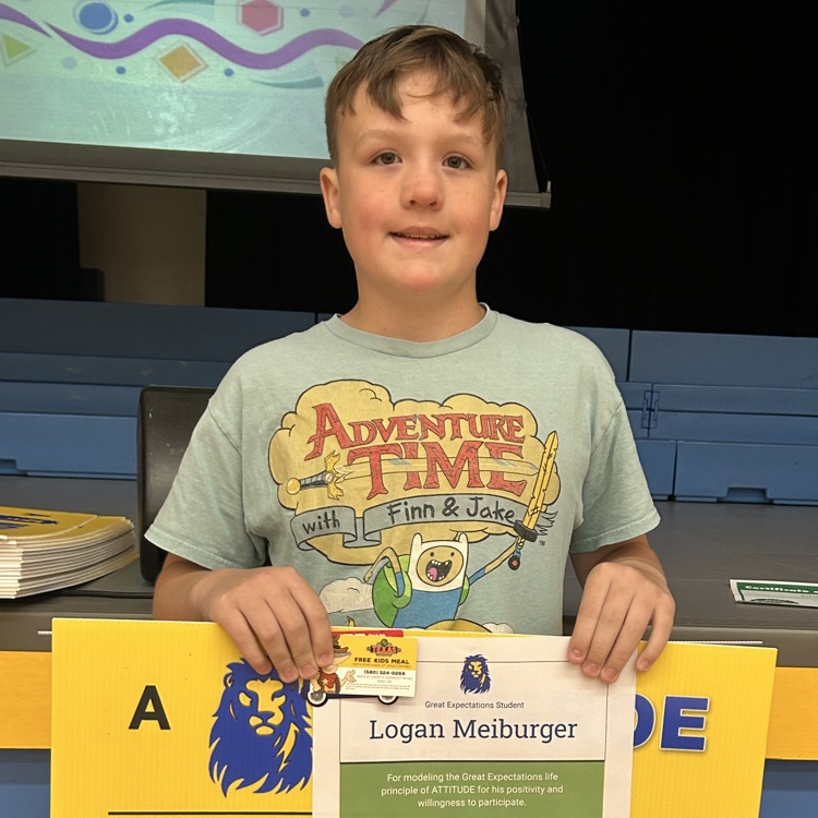 GE Showcase...honoring students and staff who have displayed the following Life Principles-attitude, perseverance, integrity, kindness, and responsibility. 💙🦁💛