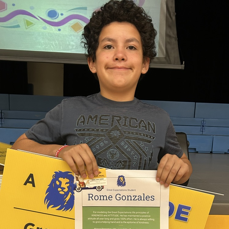 GE Showcase...honoring students and staff who have displayed the following Life Principles-attitude, perseverance, integrity, kindness, and responsibility. 💙🦁💛