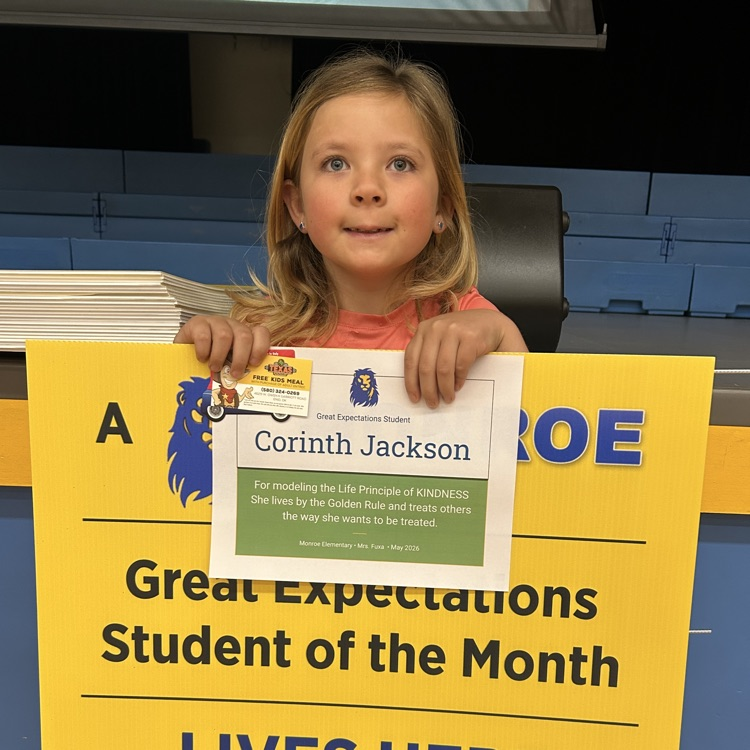 GE Showcase...honoring students and staff who have displayed the following Life Principles-attitude, perseverance, integrity, kindness, and responsibility. 💙🦁💛