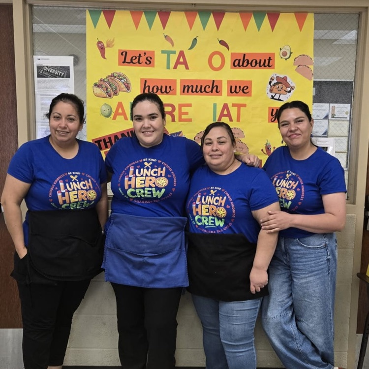 Happy "School Lunch Hero" Day to Monroe's amazing cafeteria staff!💛🦁💙