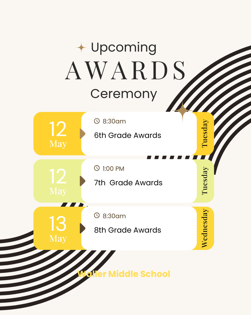 Upcoming Awards Ceremony 