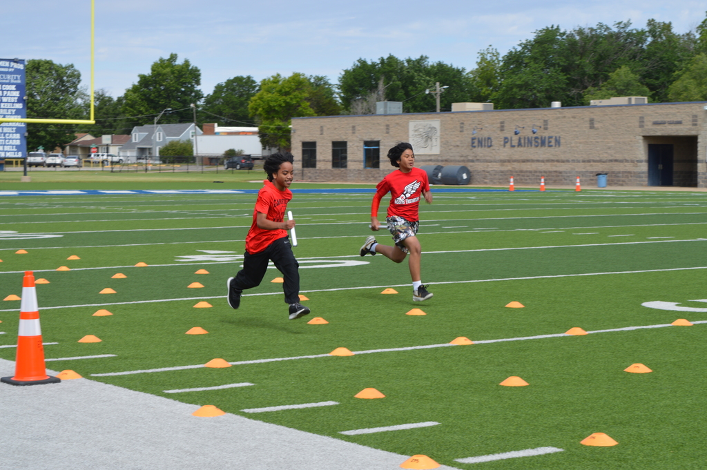 Fun times at Little Olympics today!