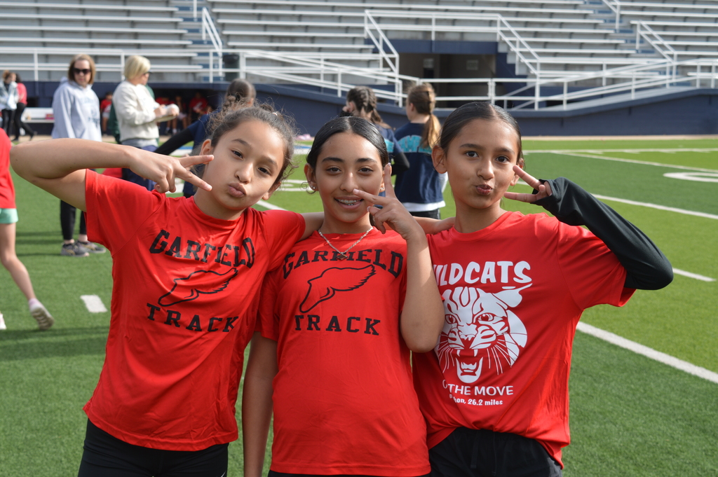 Taking a break from the high jump!