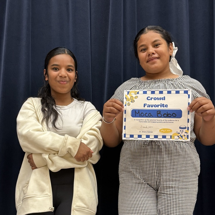 Monroe hosted its first Poetry Slam where second through fifth grade students were chosen to perform based on poems they wrote or found in class. Special thanks to Miss Smolen for organizing this event.💛🦁💙