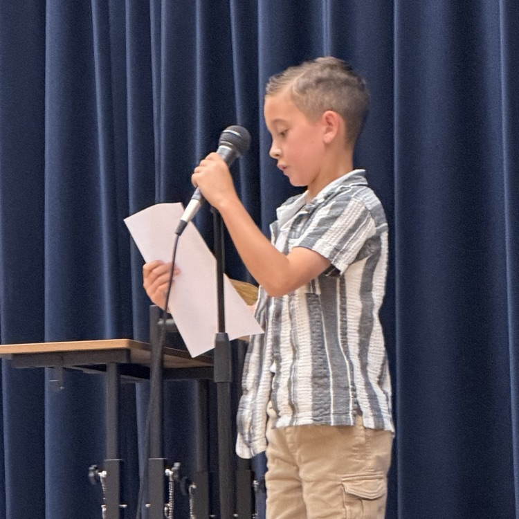 Monroe hosted its first Poetry Slam where second through fifth grade students were chosen to perform based on poems they wrote or found in class. Special thanks to Miss Smolen for organizing this event.💛🦁💙