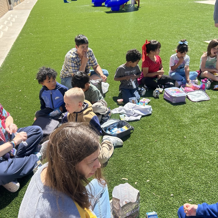 Kinder end-of-year family picnic💙🦁💛