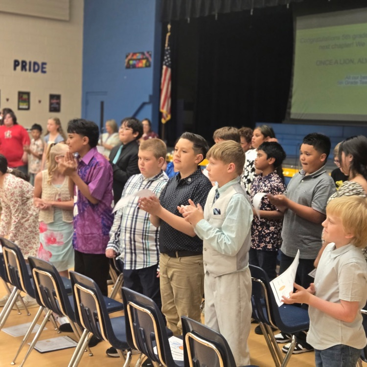Fifth Grade Recognition 💛🦁💙