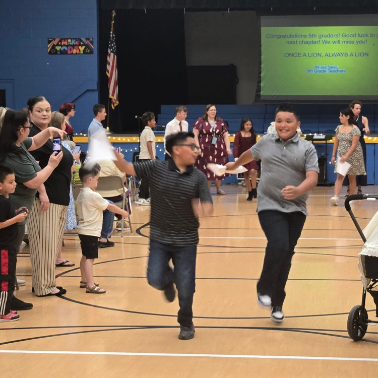Fifth Grade Recognition 💛🦁💙