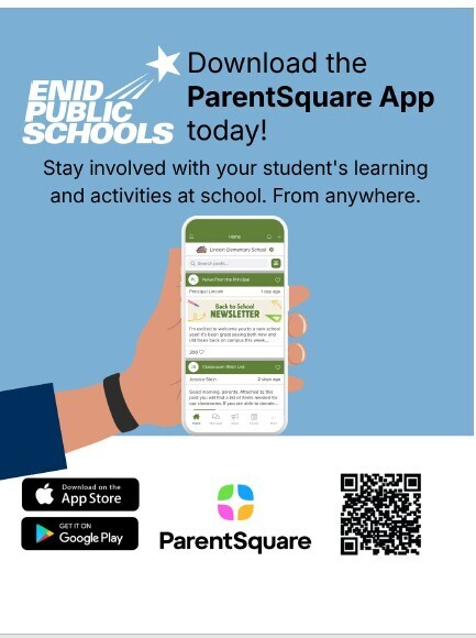 Same information just another qr code to download ParentSquare