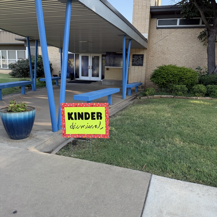 ATTENTION Kinder-5th car riders: Older students go down to dismiss with younger siblings. Kinder students dismiss out the front door. Please stay in your vehicle and let a Monroe staffer send your student.