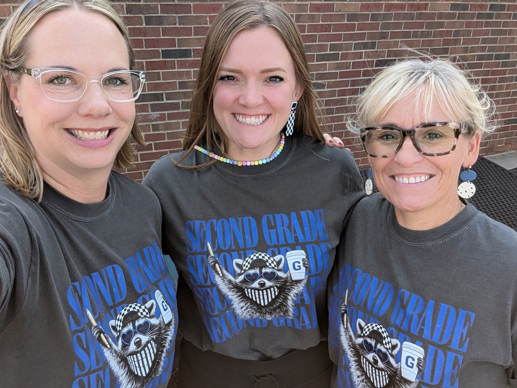 Ms. McCarter, Miss Anderson & Ms. Day smiling on the 1st day