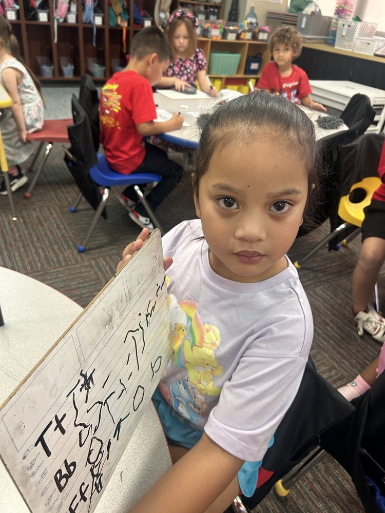 kinder mini-Lions get ready for FUNdations.💛🦁💙