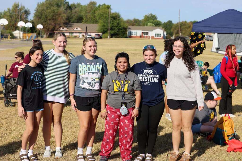 Special Olympics Cornhole - EPS students gather to assist special needs students in playing in a cornhole tournament.