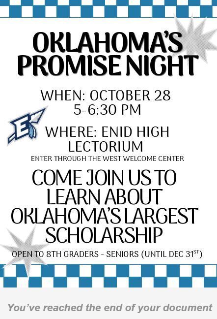 okpromise night