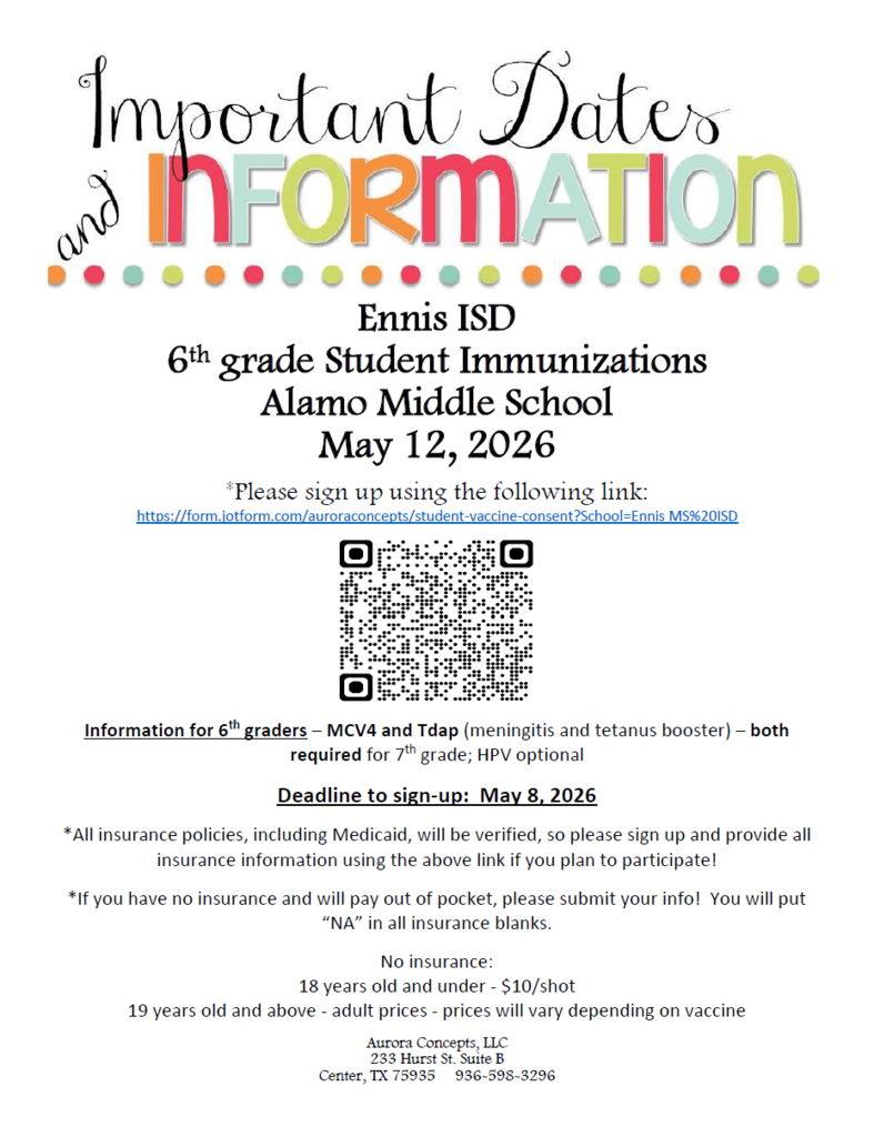 6th grade clinic
