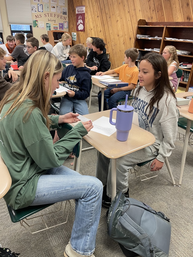 Students working together