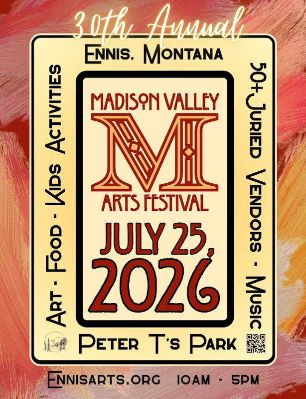 Madison Valley Arts Festival - Students will have their Art for sale.