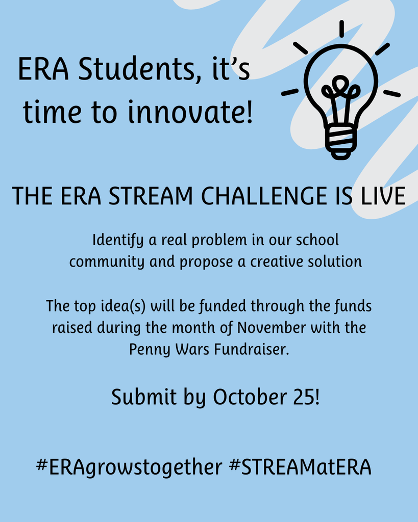 ERA Students, it’s time to innovate!