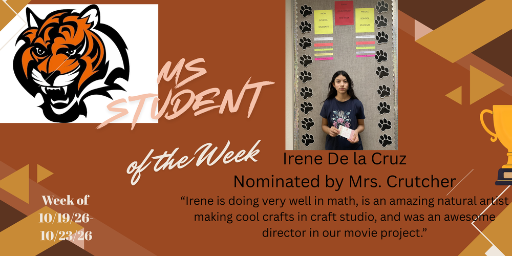 MS Student of the Week
