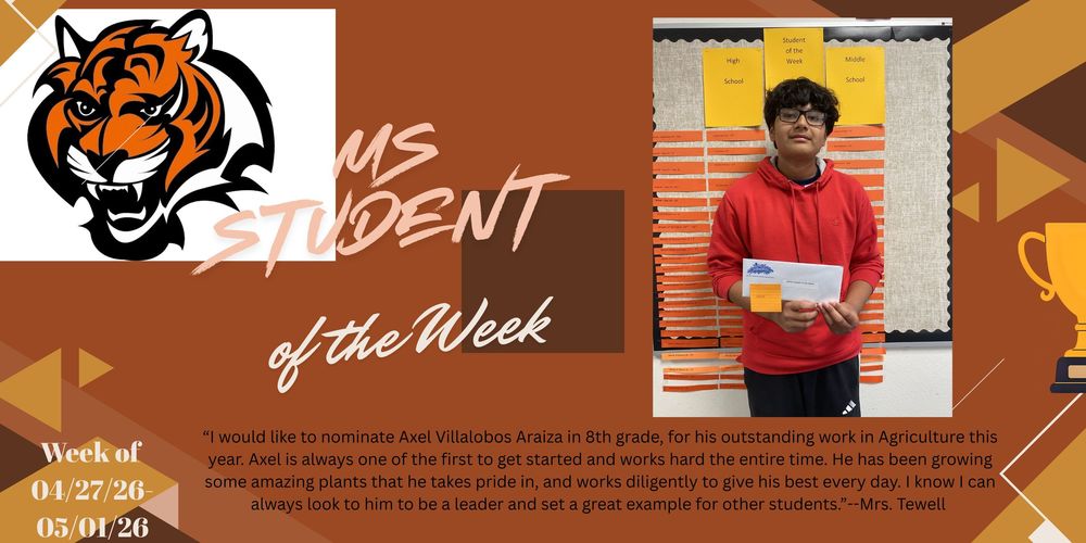 MS Student of the Week
