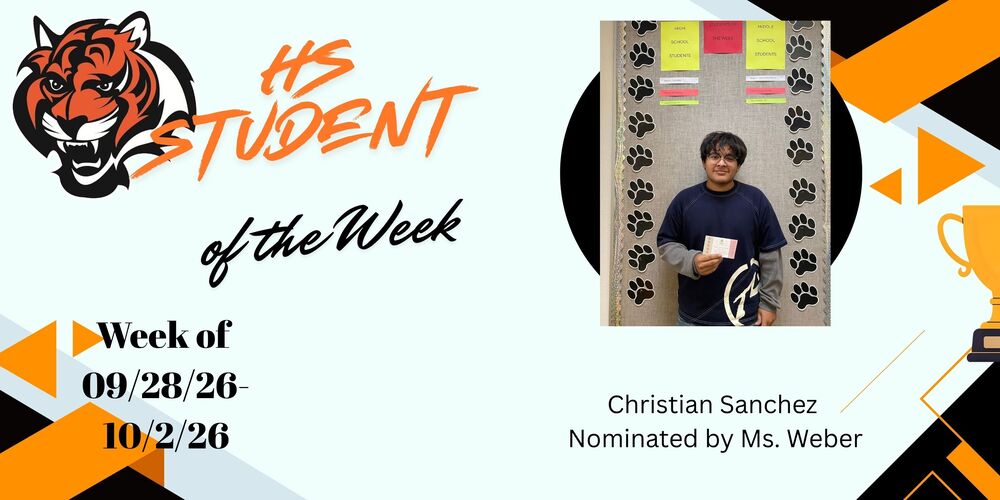 HS Student of the Week