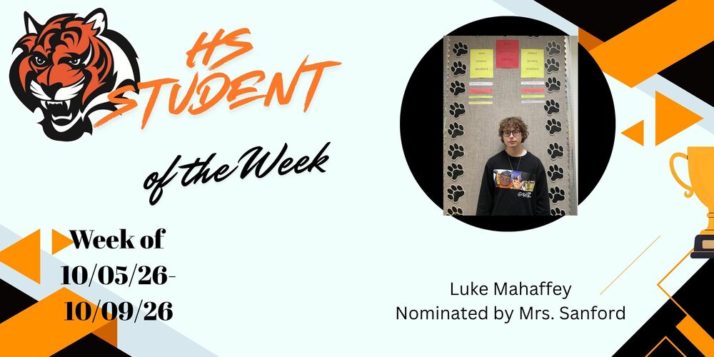 HS Student of the Week