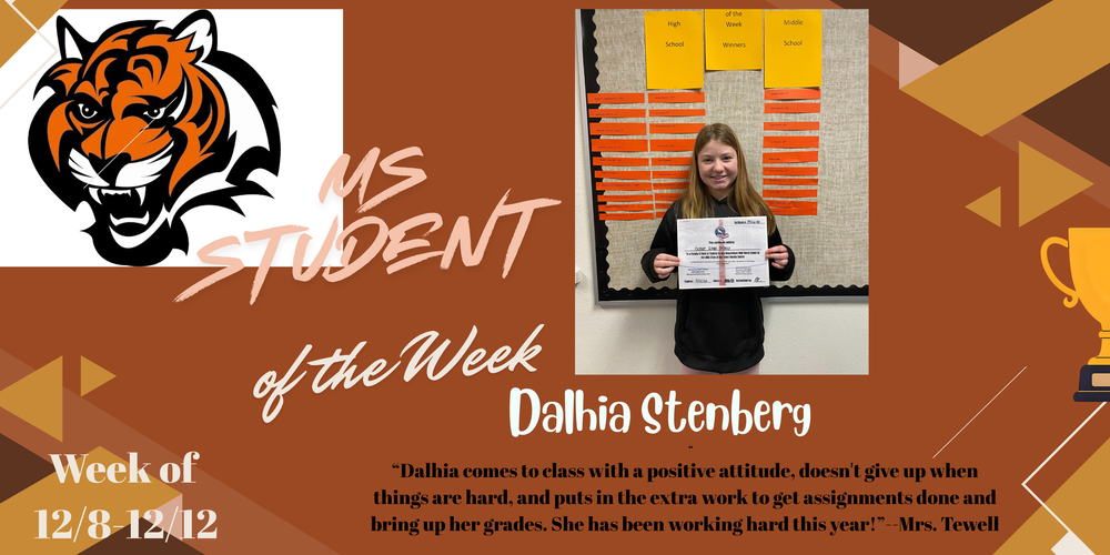 MS Student of the Week