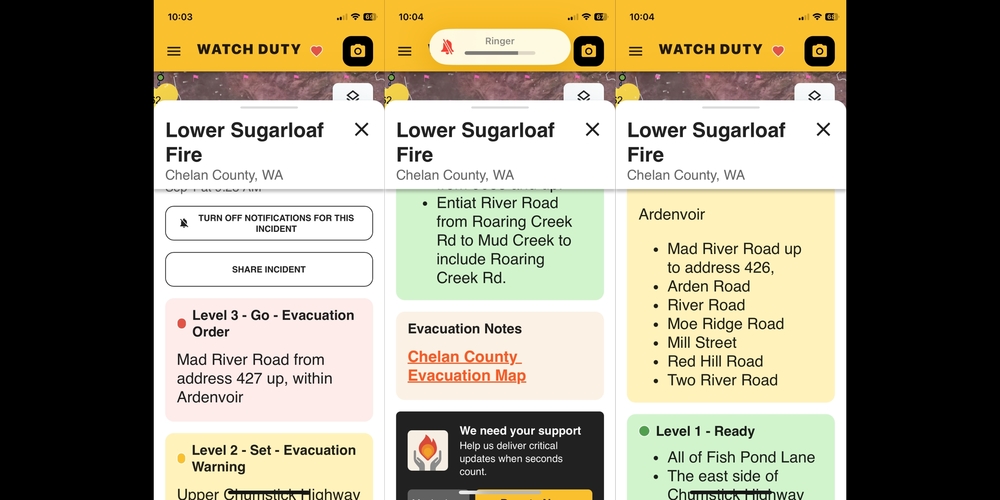 Evacuations