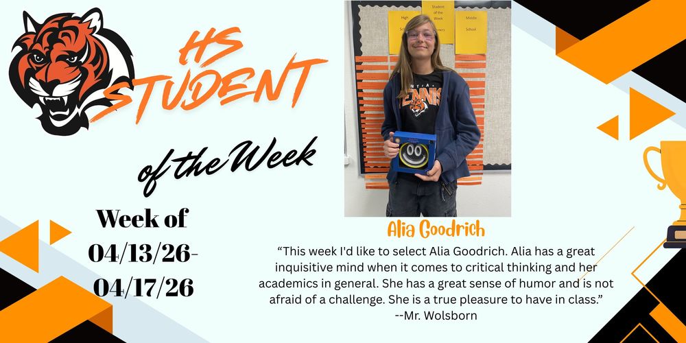 HS Student of the Week