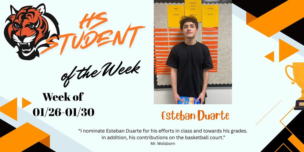 HS Student of the Week