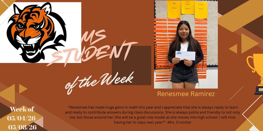 MS Student of the Week