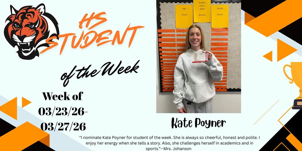 HS Student of the Week